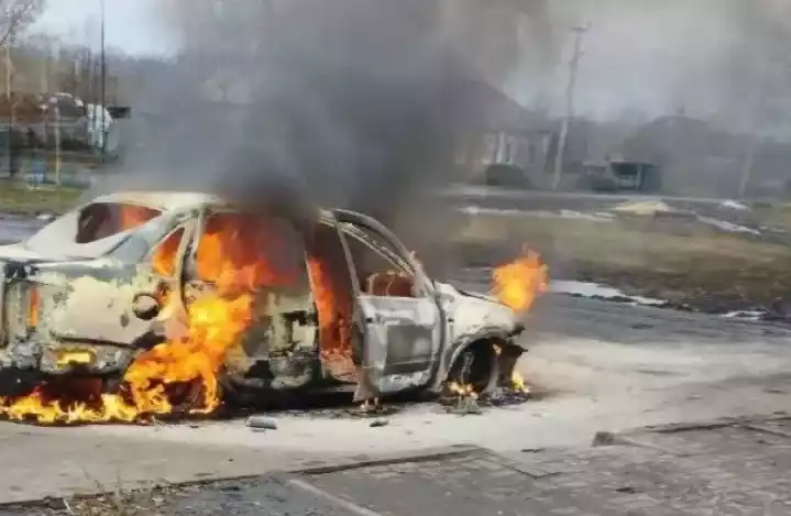 Ukraine tấn c&ocirc;ng UAV khiến nh&agrave; m&aacute;y cao su của Nga bốc ch&aacute;y - Ảnh 1.