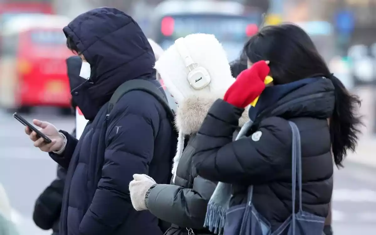 韓国は記録破りの寒波に見舞われている。
