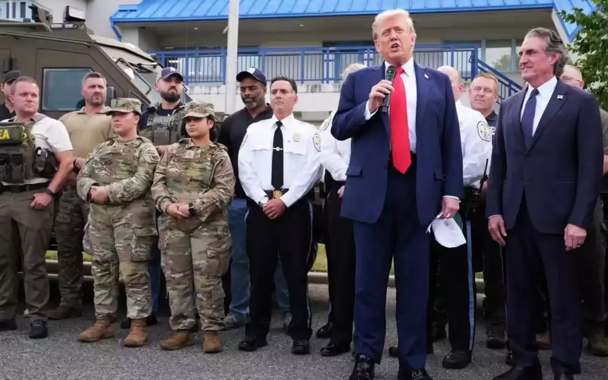 トランプ大統領は移民を取り締まるためニューオーリンズに350人の州兵を派遣した。