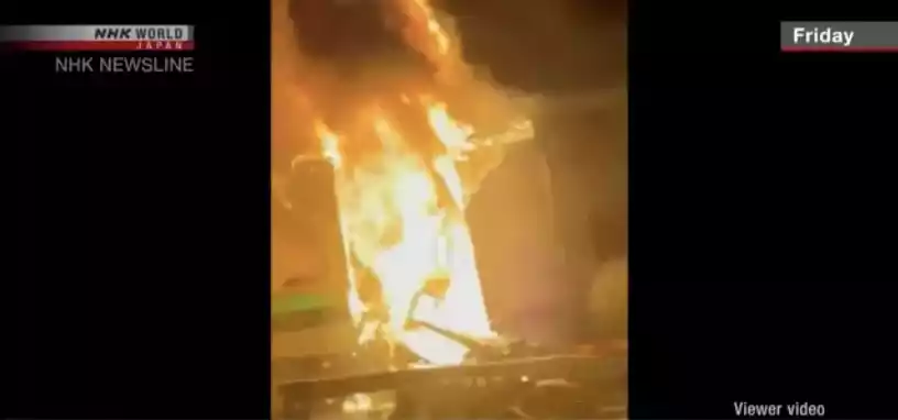 Tai nạn li&ecirc;n ho&agrave;n hơn 50 xe tr&ecirc;n cao tốc gần Tokyo (Nhật Bản) - Ảnh 1.