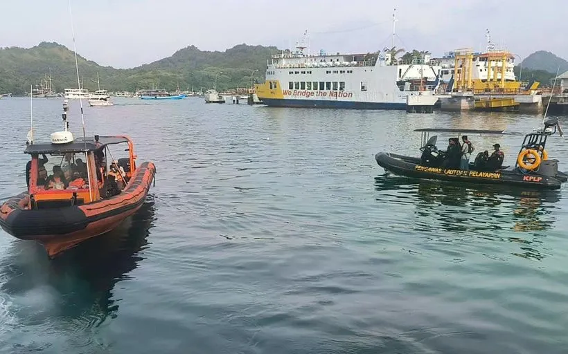 インドネシア、船の沈没事故を受けてコモド・パダール観光ルートを閉鎖。