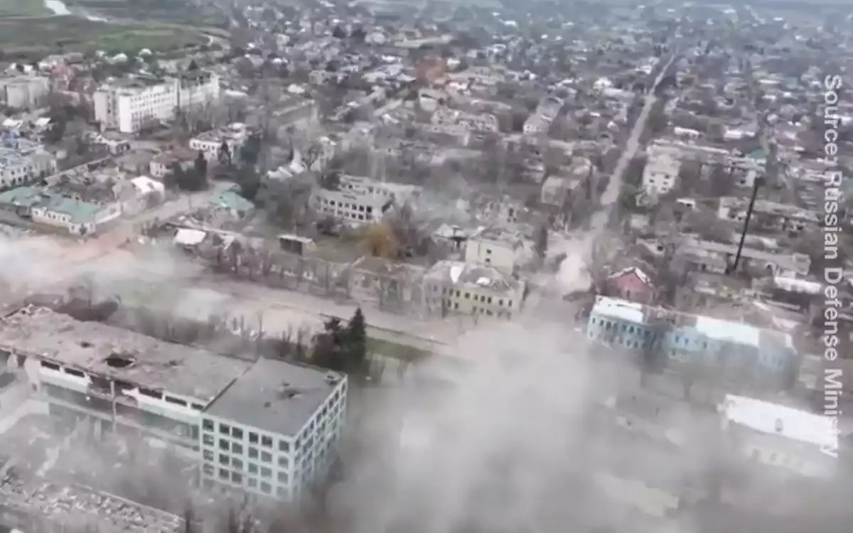 プーチン大統領はロシア軍がウクライナの戦略上重要な町を制圧したことを祝った。