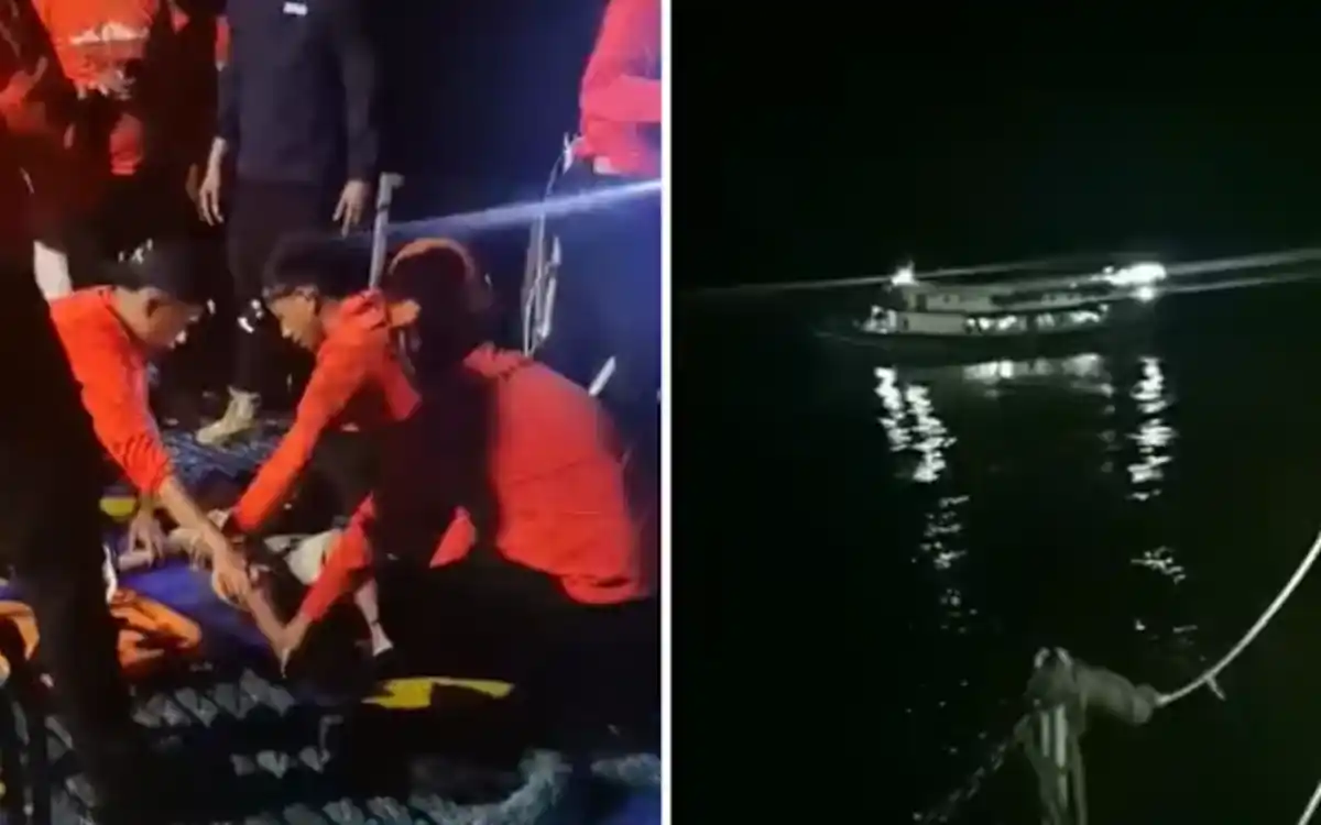 フィリピンで350人以上を乗せたフェリーが沈没、少なくとも15人死亡。